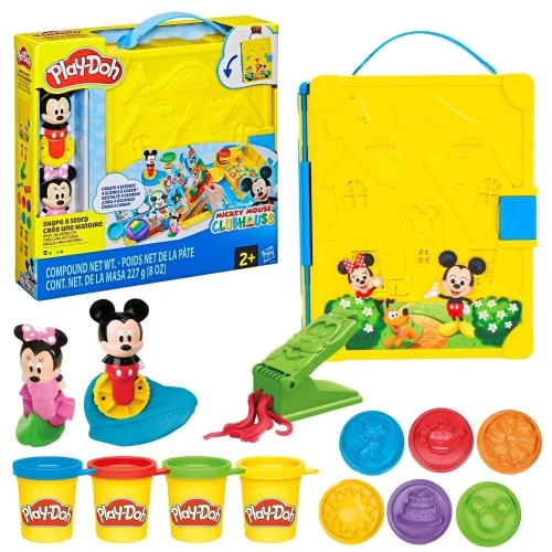 Masa plastyczna dla dzieci Disney Myszka Miki BAJKOWA OPOWIEŚĆ + akcesoria mix Hasbro (G2324)