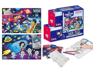 Układanka puzzle do kolorowania Adar (632059)