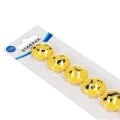 Magnes żółty Starpak (576505) 6 sztuk