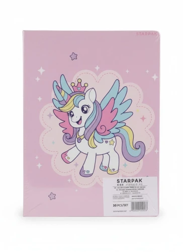 Teczka kartonowa na gumkę Unicorn A4 mix Starpak (583291)