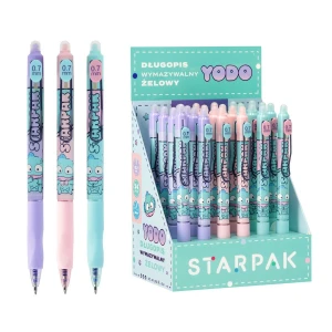 Długopis wymazywalny Ścieralny wkład niebieski 0,5mm Starpak (552675)