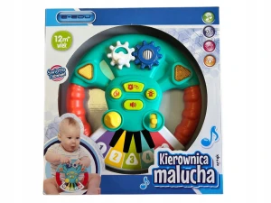 Zabawka dźwiękowa kierownica malucha Artyk (188640)