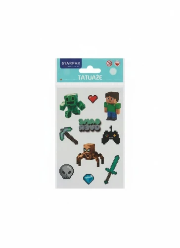 Tatuaż Pixel Stickerboo (583967)