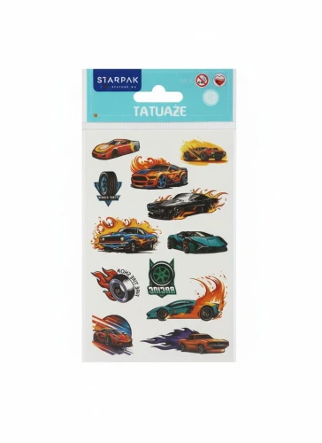 Tatuaż Samochody Stickerboo (583968)