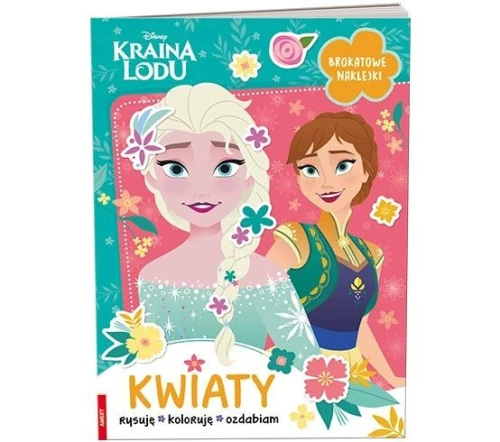 Książka dla dzieci Kraina Lodu. Kwiaty Ameet (KWI 9103)