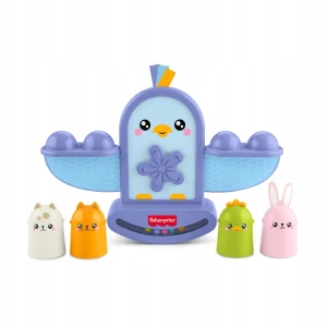 Zabawka edukacyjna Ptaszek Kiwaczek-układaczek Fisher Price (JLG00)