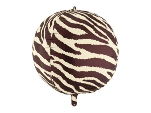 Balon foliowy paski zebry Partydeco (FB407)
