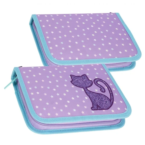 Piórnik Glitter cat Starpak (576222)