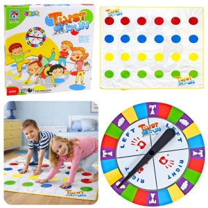 Gra zręcznościowa Ruchowa Rodzinna Twist Fun Mata Koło Losujące Lean (30840)