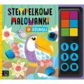 Książka dla dzieci Stempelkowe malowanki. W dżungli Aksjomat