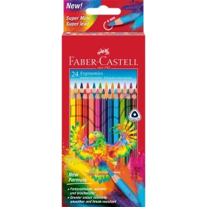 Kredki ołówkowe Ergonomics 24 kol. Faber Castell (116544 FC)
