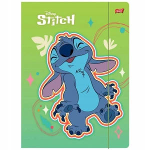 Teczka kartonowa na gumkę Stitch A4 różnokolorowy 300g Unipap