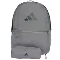 Plecak Classic szary z saszetką Adidas (JD3092)