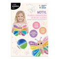 Zabawka edukacyjna Motyl PLANSZA SENSORYCZNA DO NAUKI LICZENIA Kidea (PLSNLMKA)