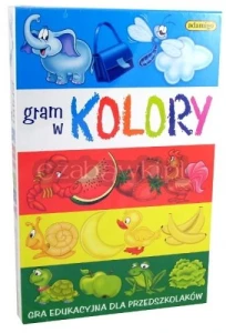Gra edukacyjna gram w kolory Adamigo (5902410005949)