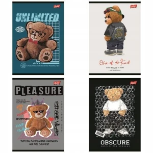 Zeszyt A5 Unlimited Bear 60k. 70g krata Unipap