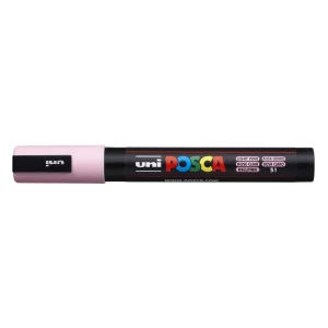 Marker specjalistyczny Posca wkład różowy jasny 1,8-2,5mm okrągła końcówka Uni (PC-5M)