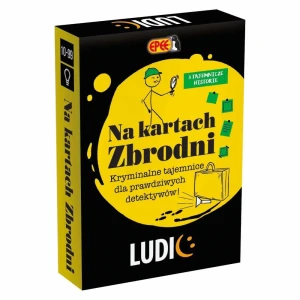 Gra karciana Nowość  Na Kartach Zbrodni – gra detektywistyczna Epee (EP60610)