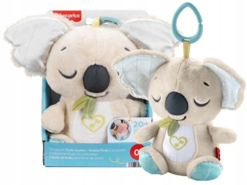 Pluszak interaktywny KOALA MUZYCZNY USPOKAJACZ dla maluszka od urodzenia Fisher Price (JBD65)