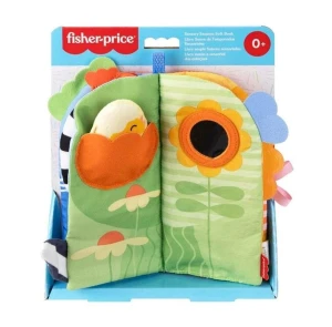 Książeczka edukacyjna Miękka książeczka sensoryczna – Pory roku Fisher Price (JKP53)