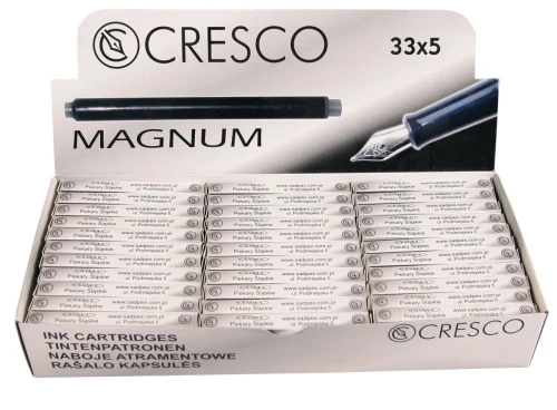 Naboje długie Magnum czarne Cresco (80036)