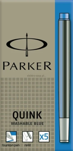 Naboje długie niebieskie jasne Parker (1950383)