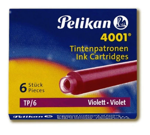 Naboje krótkie TP/6 301697 fioletowy Pelikan (400142568)