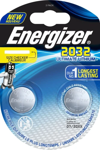 Baterie specjalistyczna Ultimate Lithum CR2032/2 CR2032 Energizer (EN-423006)