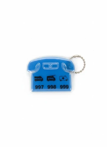 Brelok Odblask zawieszka Telefon Mix Import (ZA-123TE)