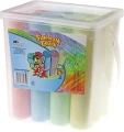 Kreda jumbo w wiaderku kolor: mix 12 szt