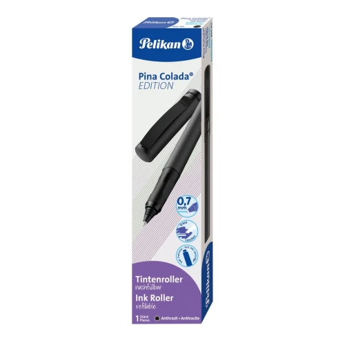 Pióro kulkowe Pina Colada 824415 Antrac. metalik wkład niebieskie Pelikan (400191304)