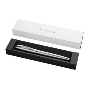 Pióro kulkowe Jazz Noble Elegance Silver wkład niebieski Pelikan (400197464)