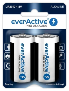Baterie Pro Alkaline LR20 Everactive