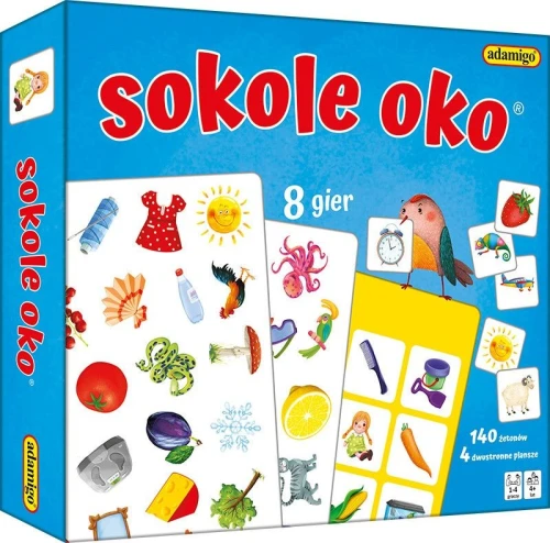 Gra edukacyjna Sokole oko Adamigo