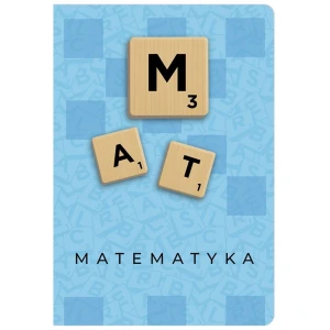 Zeszyt A5 matematyka scrabble 60k. 70g krata Beniamin
