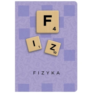 Zeszyt A5 fizyka scrabble 60k. 70g krata Beniamin