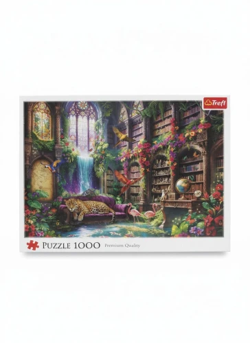 Puzzle Magiczna biblioteka 1000 el. Trefl (10975)