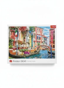 Puzzle Letnie popołudnie w Wenecji 1500 el. Trefl (26220)