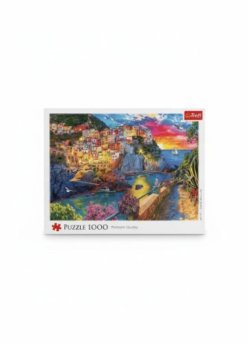 Puzzle Wieczorny spacer po Cinque Terre 1000 el. Trefl (10982)