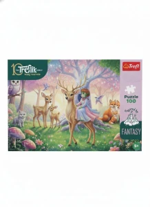 Puzzle Trefliki Zwierzęta z magicznego lasu 100 el. Trefl (16577)