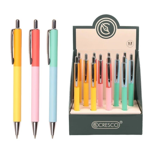 Długopis kulkowy TIPTOP wkład niebieski 1,0mm Cresco