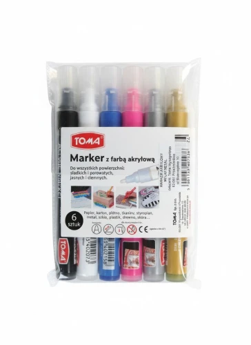 Marker specjalistyczny mix 6 wkład mix Toma (TO-402)