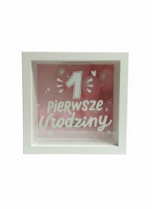 Skarbonka Home-2 2-Roczek dziewczynka drewno Pan Dragon (5901854992037)