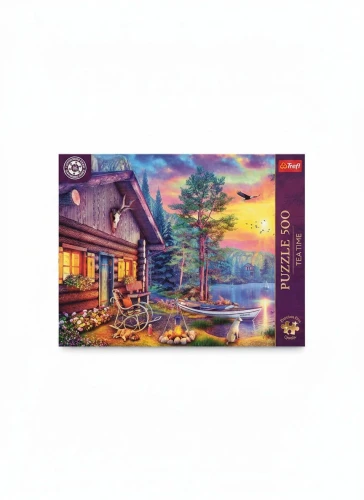 Puzzle Przystań o zachodzie słońca 120 el. Trefl (37617)