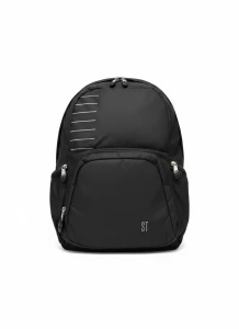 Plecak BLACK MELANGE 2KOMORY St.Right (BP-35)