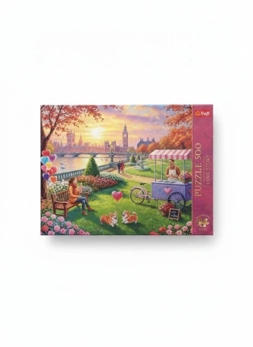 Puzzle Romantyczny Londyn 500 el. Trefl (37620)