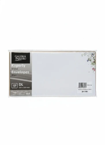 Koperta DL KWIAT KONICZYNY, 120g/m2 mix Galeria Papieru (281106) 10 sztuk