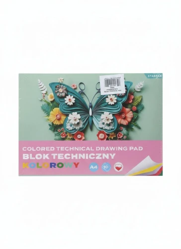 Blok techniczny A4 mix 10k Starpak (587757)