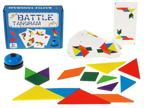 Układanka tangram z dzwonkiem Adar (628793)