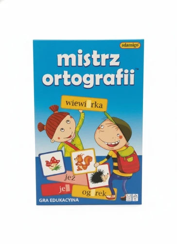 Gra pamięciowa MISTRZ ORTOGRAFII Adamigo